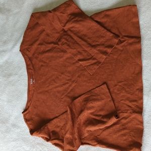 a.n.a. Cropped 3/4 sleeve shirt